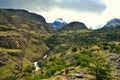 Beautiful landscape of El Chalten