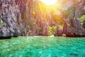 Beautiful landscape in El Nido, Philippines Royalty Free Stock Photo