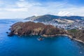 Beautiful landscape in Eo Gio, Quy Nhon, Vietnam from above