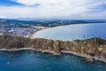 Beautiful landscape in Eo Gio, Quy Nhon, Vietnam from above