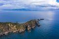 Beautiful landscape in Eo Gio, Quy Nhon, Vietnam from above