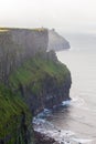 Cliffs of Moher and OBriens Tower Ireland Royalty Free Stock Photo