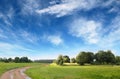 Beautiful Summer Countryside Landscape Royalty Free Stock Photo