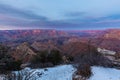 Beautiful Landscape of Grand Canyon at sunset Royalty Free Stock Photo