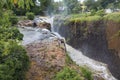 Beautiful landscape of the Great Falls of the Passaic River in Paterson, New Jersey Royalty Free Stock Photo