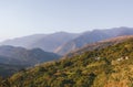 Beautiful landscape with green mountains of Coroico, Bolivia.