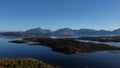 Beautiful landscape of Hamaroy, Nordland, Norway