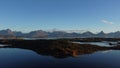 Beautiful landscape of Hamaroy, Nordland, Norway