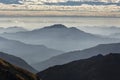 Beautiful landscape with hills of Himalaya Mountains, Nepal Royalty Free Stock Photo