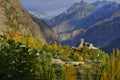 Beautiful Landscape of Hunza Valley in Autumn season.