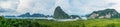 Beautiful Landscape images with Samed Nang Chee, Panorama. Phang Nga province, Thailand