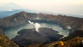 Beautiful landscape in Indonesia, mountains and rivers Royalty Free Stock Photo