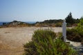 Water Column at Kolymbia Flag Hill, Rhodes, Greece