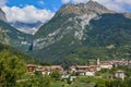 Beautiful landscape in the italian Alps Royalty Free Stock Photo