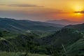 Beautiful landscape in Jermuk, Vayots DzoBeautiful sunset landscape in summer in Lusashokh village, Armenia.r region, Armenia.