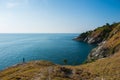 Beautiful landscape of Krating Cape, Nai Harn beach, Phuket, Thailand