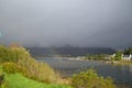 Beautiful landscape of Kyle of Lochalsh in Scotland