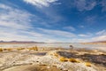 Laguna Chalviri, at Aguas Termales Chalviri, in southern Bolivia