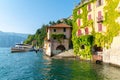 Nesso town in Lake Como, Italy Royalty Free Stock Photo