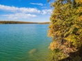 Beautiful landscape of Lake Murray State Park Royalty Free Stock Photo