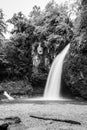 beautiful landscape of Las Brisas falls outside Cuetzalan in Puebla Mexico