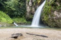 beautiful landscape of Las Brisas falls outside Cuetzalan in Puebla Mexico