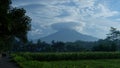 Beautiful landscape in Magelang Royalty Free Stock Photo