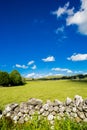 Beautiful landscape in Mahlam village, Yorkshire Dales, England, UK Royalty Free Stock Photo