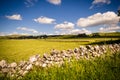 Beautiful landscape in Mahlam village, Yorkshire Dales, England, UK Royalty Free Stock Photo