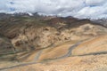 Beautiful landscape of Manali Leh highway, Leh, Ladakh, India Royalty Free Stock Photo