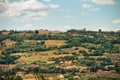 Beautiful landscape of Massa Marittima area, Province of Grosseto, Tuscany Royalty Free Stock Photo