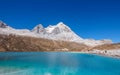 Beautiful landscape of milky sea in Daocheng Yading Royalty Free Stock Photo