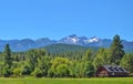 BEAUTIFUL LANDSCAPE IN MONTANA Royalty Free Stock Photo