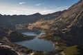 Beautiful landscape of mountain lake. High Tatras. Poland Royalty Free Stock Photo