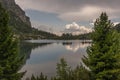 Beautiful landscape of mountain lake. High Tatras. Slovakia Royalty Free Stock Photo