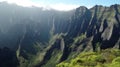 Beautiful landscape in the mountains of the island of Kauai, Hawaii