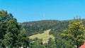 Beautiful Landscape of Mountains, View at Zakopane Royalty Free Stock Photo