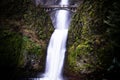 Beautiful landscape of Multnomah Falls in Oregon Royalty Free Stock Photo