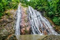 Beautiful landscape with Na Muang waterfall in the jungles at the Koh Samui.Thailand.