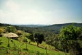 Beautiful landscape of nature in the interior of Mogi das Cruzes