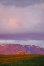 Beautiful landscape near Myvatn lake, Iceland Royalty Free Stock Photo