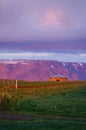 Beautiful landscape near Myvatn lake, Iceland Royalty Free Stock Photo