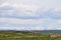 Beautiful landscape near Myvatn lake in Iceland. Royalty Free Stock Photo