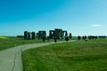 The path to Stonehenge - beautiful landscape