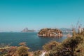 Beautiful landscape of Niteroi coast shoreline in Rio de Janeiro Royalty Free Stock Photo