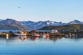 Beautiful landscape of Norway Royalty Free Stock Photo