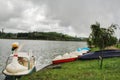 Heaven on earth, beautiful Lake Gregory Nuwara Eliya
