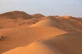 Desert wahiba sands, sultanat oman Royalty Free Stock Photo