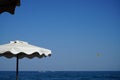 Parasailing in the Mediterranean. Kolympia, Rhodes, Greece