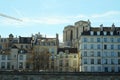 Beautiful landscape Paris city Royalty Free Stock Photo